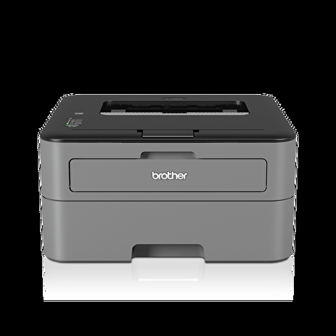 Принтер лазерный BROTHER HL-L2300DR, черный (HLL2300DR1)