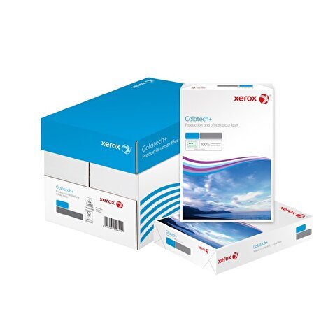 Бумага для оргтехники XEROX COLOTECH Plus Blue, БОЛЬШОЙ ФОРМАТ, A3 220/250/CIE 161 (003R94669)