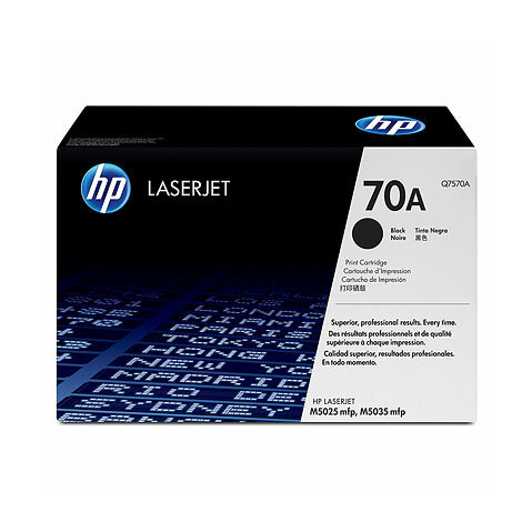 Картридж HP-Q7570A для HP LJ M5025/M5035, 15000стр, Black