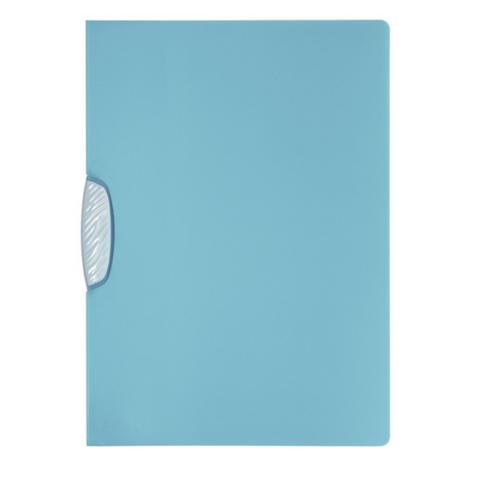 Папка с клипом DURABLE Swingclip Color 2266-14, А4, пластик, до 30 листов, голубая