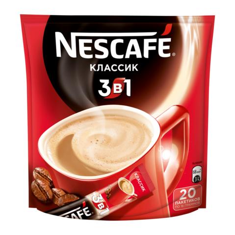 Кофе растворимый NESCAFE Classic 3в1, 20х16г