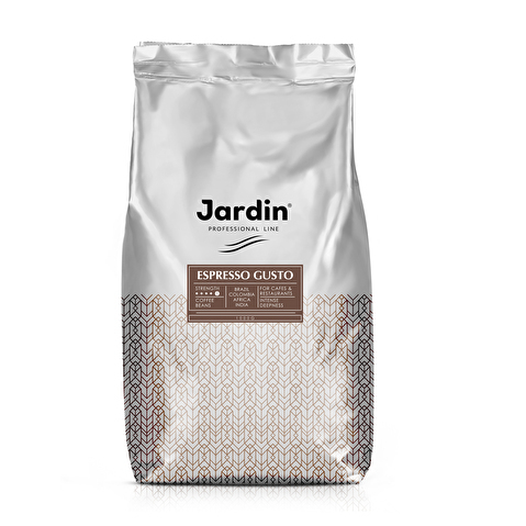 Кофе в зернах JARDIN Espresso Gusto, Professional, 1000г, вакуумная упаковка