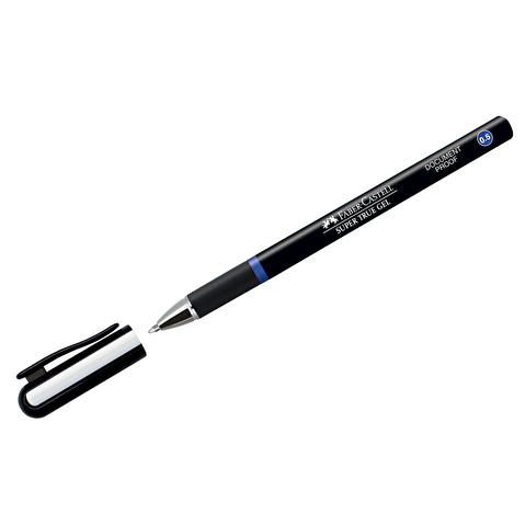 Ручка-роллер Faber-Castell Super True Gel, 0.5мм, одноразовая, синяя