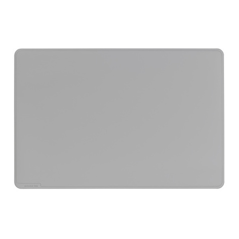 Коврик для письма DURABLE 7103-10, 52х65см c декоративным желобком, серый