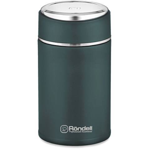 Термос для еды Rondell Aventura RDS-1660 0.7л. морская волна с чехлом картонная коробка