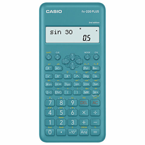 Калькулятор научный 10+2 разр. CASIO FX-220PLUS, 181 функция, питание от батареи