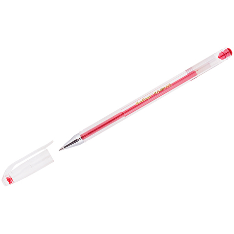 Ручка гелевая BERLINGO Techno-Gel, 0.3/0.5мм, красная