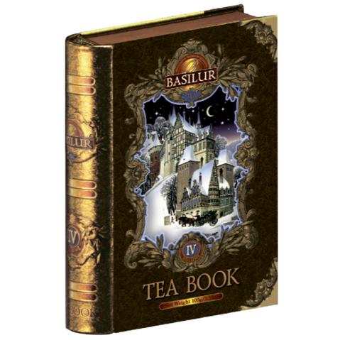 Чай черный BASILUR Чайная книга. Том 4/Tea Book IV, 100г, крупнолистовой, с типсами, жестяная банка