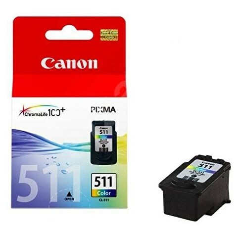 Картридж CANON CL-511 для МР240/250/260/270/490, 244стр, Color