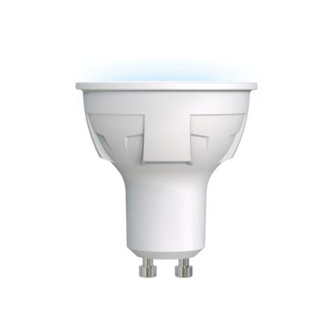 Лампа светодиодная UNIEL Яркая,  6Вт, цоколь GU10, матовая, белый свет 4000K, 30000ч