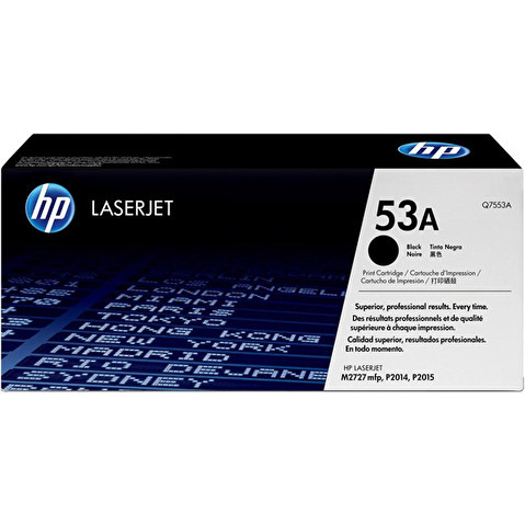 Картридж HP-Q7553A для HP LJ P2014/2015, 3000стр, Black