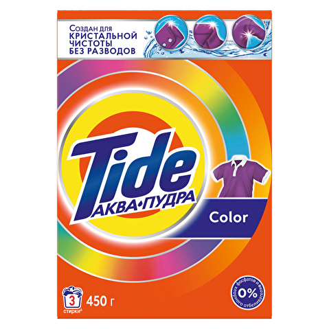 Стиральный порошок TIDE Color автомат,   450г, для цветного