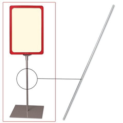 Трубка для сборки напольной стойки под рамку-POS, длина 1200 мм, диаметр 10 мм