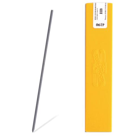 Грифели для цанговых карандашей KOH-I-NOOR 4190/НВ, 2.0мм, для технического рисования и растушевки, 12шт/уп