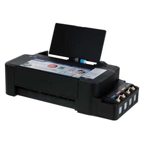 Принтер струйный EPSON L120, A4, 8ppm, 720х720dpi, USB, черный (C11CD76302)