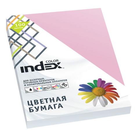 Бумага цветная INDEX COLOR pastel mix  A4   80/100, 4 цвета по 25л (25, 55, 61, 72)