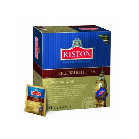 Пакетированный чай черный RISTON Еnglish Еlite 100х2г, алюминиевый конверт