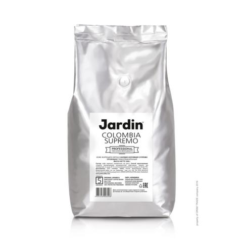 Кофе в зернах JARDIN Colombia Supremo, Professional, 1000г, вакуумная упаковка