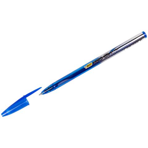Ручка гелевая BIC Cristal Gel+, 0.27/0.5мм, синяя