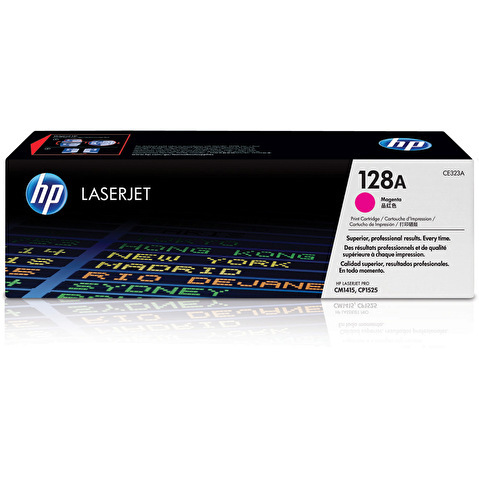 Картридж HP-CE323A для HP LJ CP1525N/CP1525NW, 1300стр, Magenta