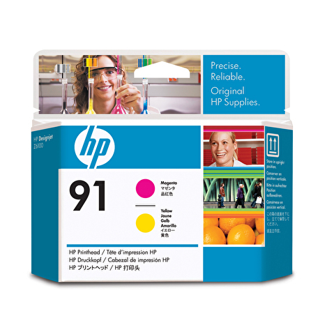 Печатающая головка HP-C9461A №91 для HP DsgJ Z6100, Magenta и Yellow