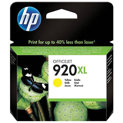 Картридж HP-CD974AE №920XL для HP Officejet 6000/6500/7000/7500, 6мл, Yellow