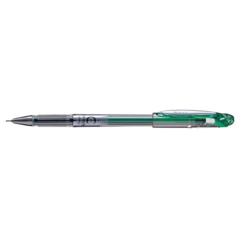 Зеленая гелевая ручка PENTEL Slicci, BG207-D, 0.7мм, игловидный стержень