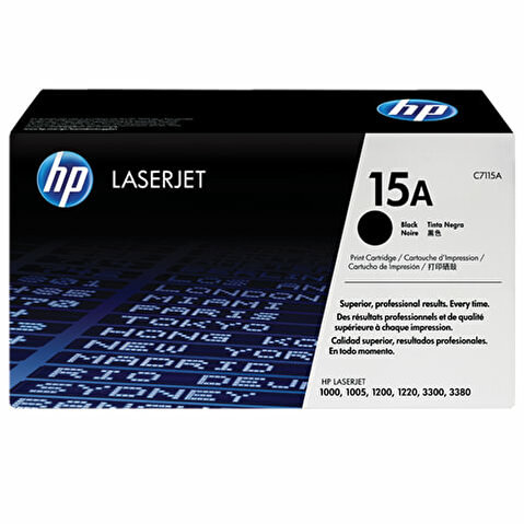 Картридж HP-C7115A для HP LJ 1005W/1200/1220/3300/3380, 2500стр, Black