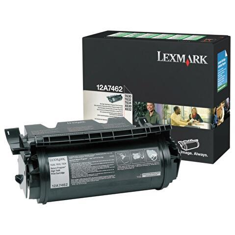 Картридж LEXMARK 12A7462 для T63X, 21000стр, Black