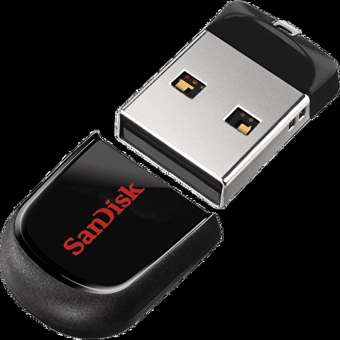 Флэш-память  16Gb SANDISK Cruzer Fit, USB2.0, черный (SDCZ33-016G-G35)