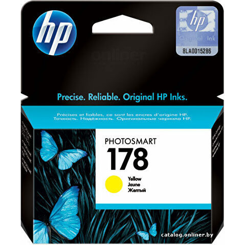 Картридж HP-CB320HE №178 для HP C5383/C6383/С309, 4мл, Yellow