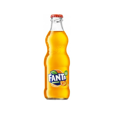 Напиток Fanta, газированный, стекло, 0.25л, 12шт/уп