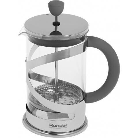 Френч-пресс Rondell Crystal Grey RDS-839 0.8л серый