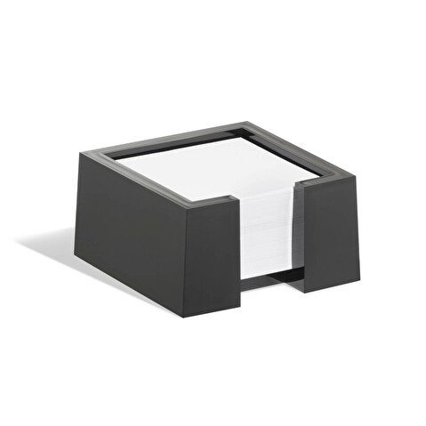 Блок бумажный белый  DURABLE Cubo 9х9х5см в подставке черной (7724-01)