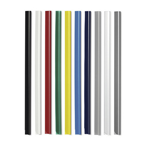 Скрепкошина DURABLE SPINE BARS 2900-06, А4, до 30 листов, 13мм, 100шт/уп, синяя