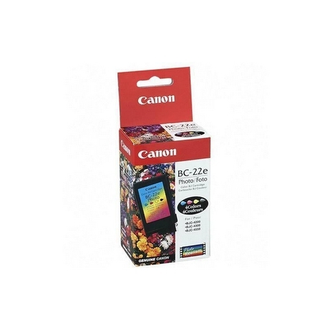 Картридж CANON BC-22e photo для BJC-2000/2100/4200/4300/4400/4550/4650/5100, MPC20/C50/C70/C75/C80, FAX-B210C/B215C/B230C, 50стр, Color