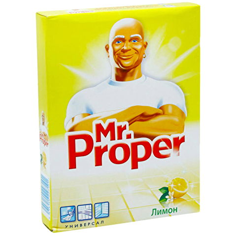 Чистящий порошок Mr. Proper, 400г, Лимон