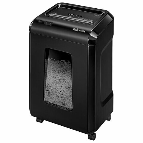 Уничтожитель документов FELLOWES 92Cs, 4х38 мм, 18 листов, 25л, секретность DIN P-4