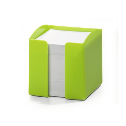Подставка под бумажный блок  DURABLE TREND 9х9х8см, зеленая (1701682-020)