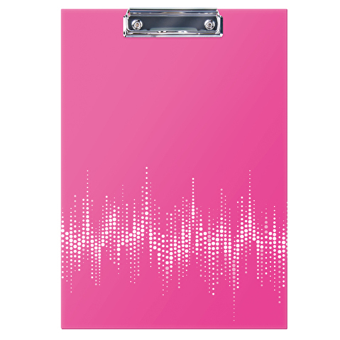 Планшет BERLINGO Neon, A4, ламинированный, неоновый розовый