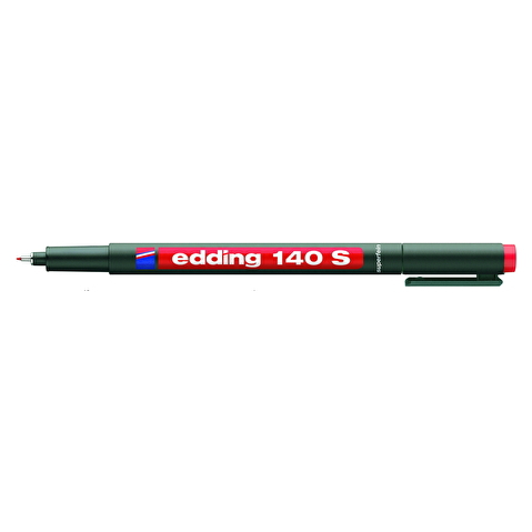 Маркер для пленок EDDING 140S, 0.3мм, красный