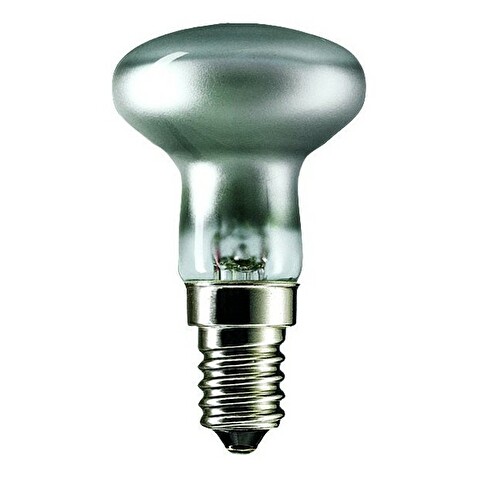 Лампа накаливания рефлекторная GE 75W/E27, R80 (зеркальная)