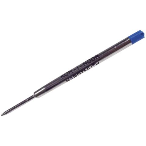 Стержень шариковый для автоматической ручки   98мм, 0.8мм, синий, металлический корпус, KOH-I-NOOR 4442E, 30шт/уп