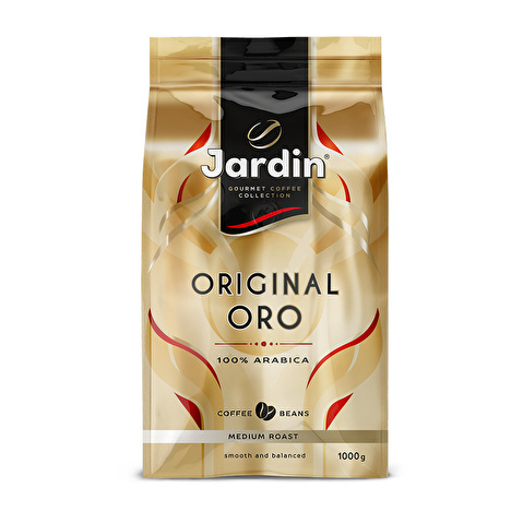 Кофе в зернах JARDIN Original ORO, 1000г, вакуумная упаковка