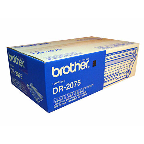 Барабан BROTHER DR-2075 для HL-2030R/2040R/2070NR/DCP-7010R/7025R/MFC-7420R/7820RN/FAX-2920R, 12000стр, Black