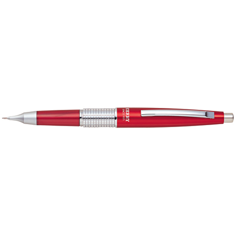 Карандаш механический PENTEL P1035-B KERRY, 0.5мм, металлическая цанга, подарочный футляр, корпус красный