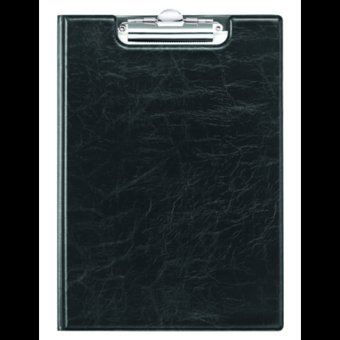 Папка-планшет DURABLE  А4, картон в ПВХ, 2 кармана, черная (2355-01)
