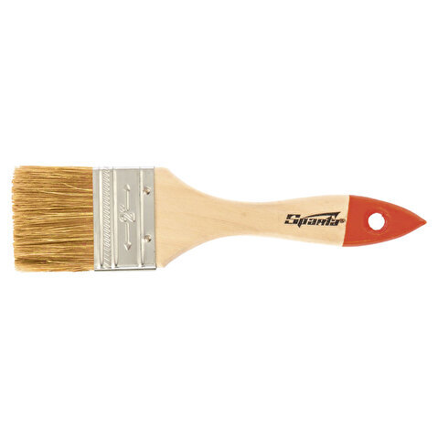 Кисть плоская SPARTA Slimline 2", натуральная щетина, деревянная ручка (824305)