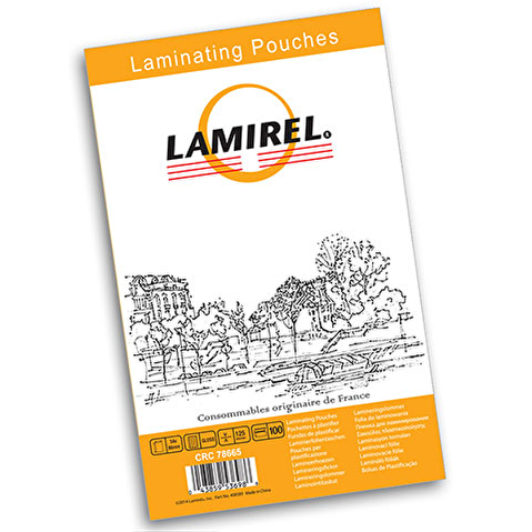 Пленка для ламинирования LAMIREL, 125мкм, А5, 100шт/уп