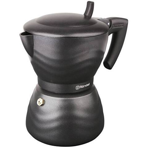 Кофеварка гейзерная Rondell Walzer RDA-432 0.3л алюминий черный